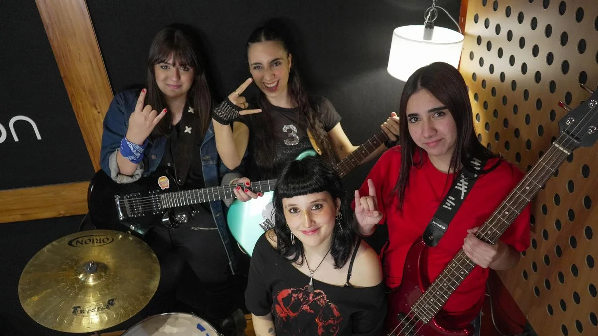 Wannabe: la banda de rock de mujeres que irrumpió en la escena para quedarse