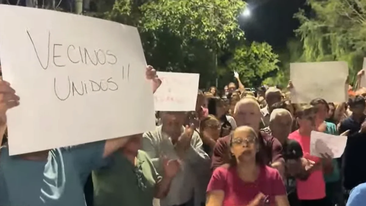 Vecinos de Las Heras se movilizan para pedir la liberación del hombre que atropelló y mató a un ladrón