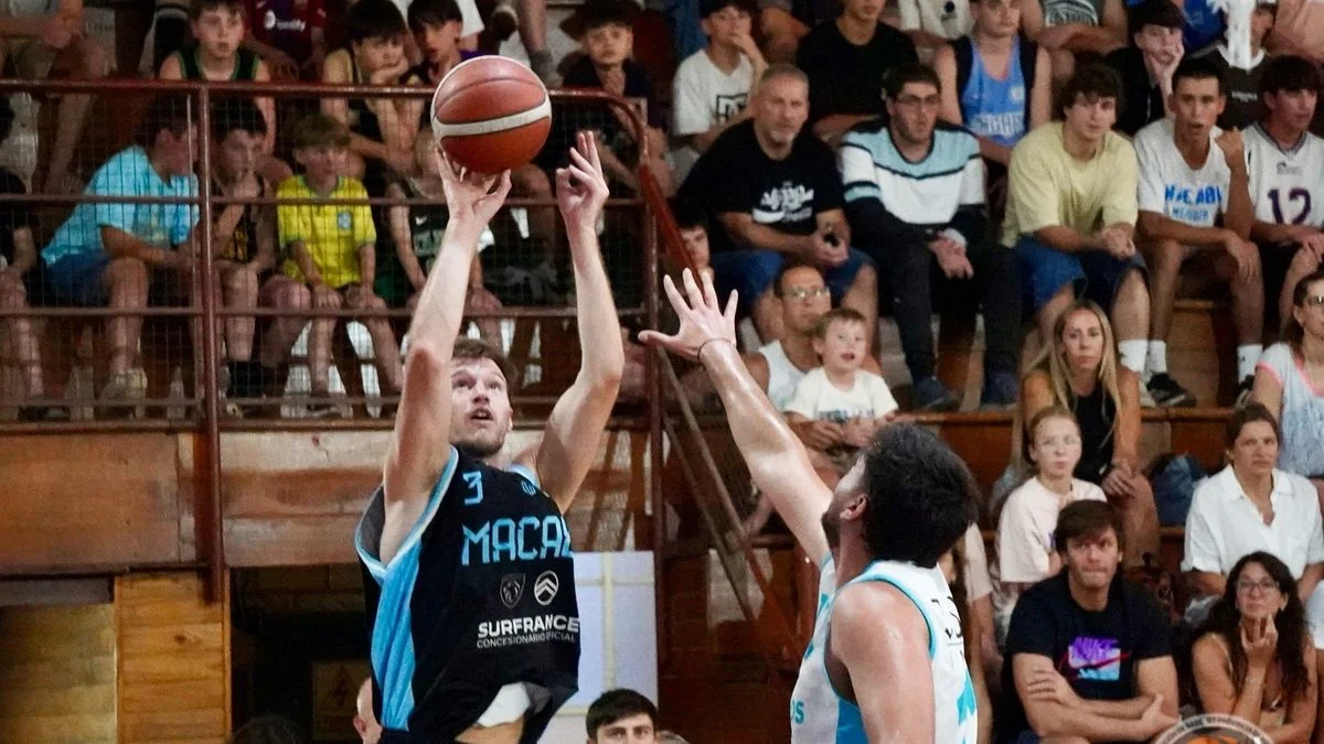 Básquet: Macabi y Anzorena sellaron su clasificación a las semifinales del torneo Clausura