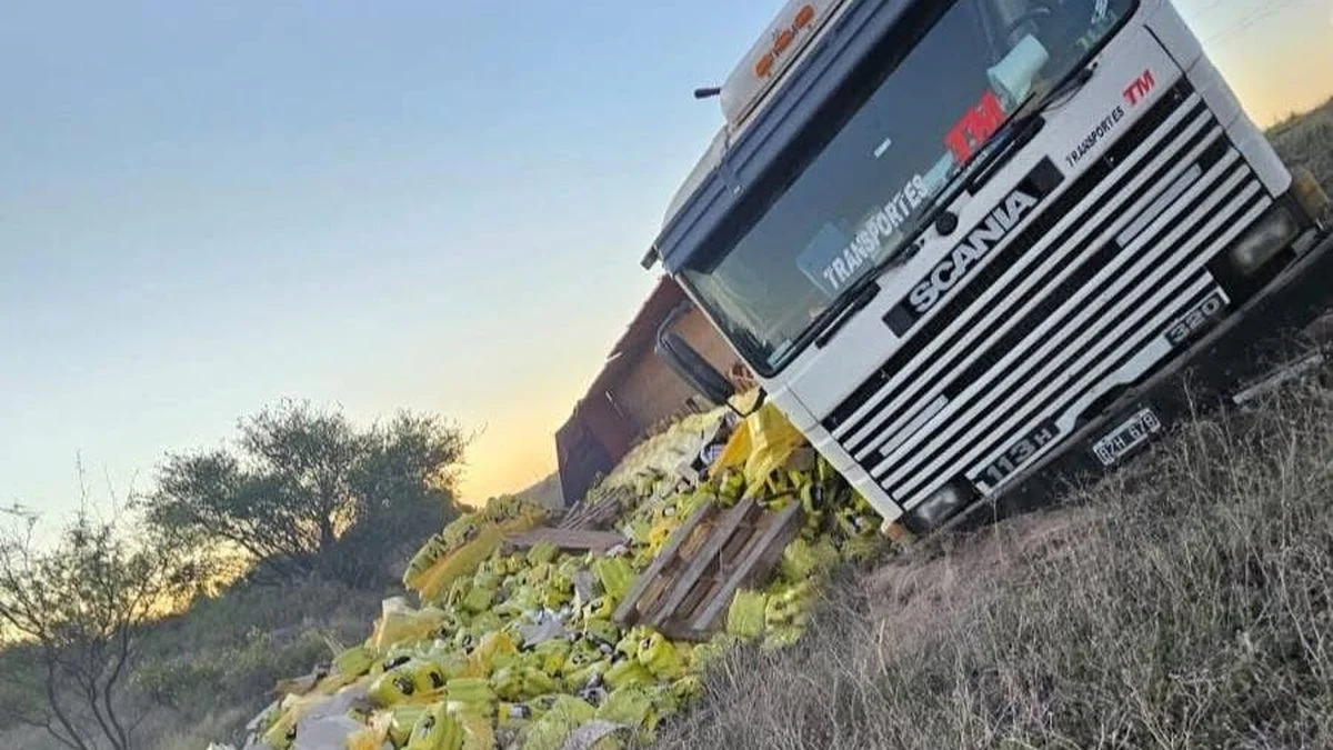 Agentes de Policía en la mira: los acusan de robar cerveza de un camión volcado en el Sur