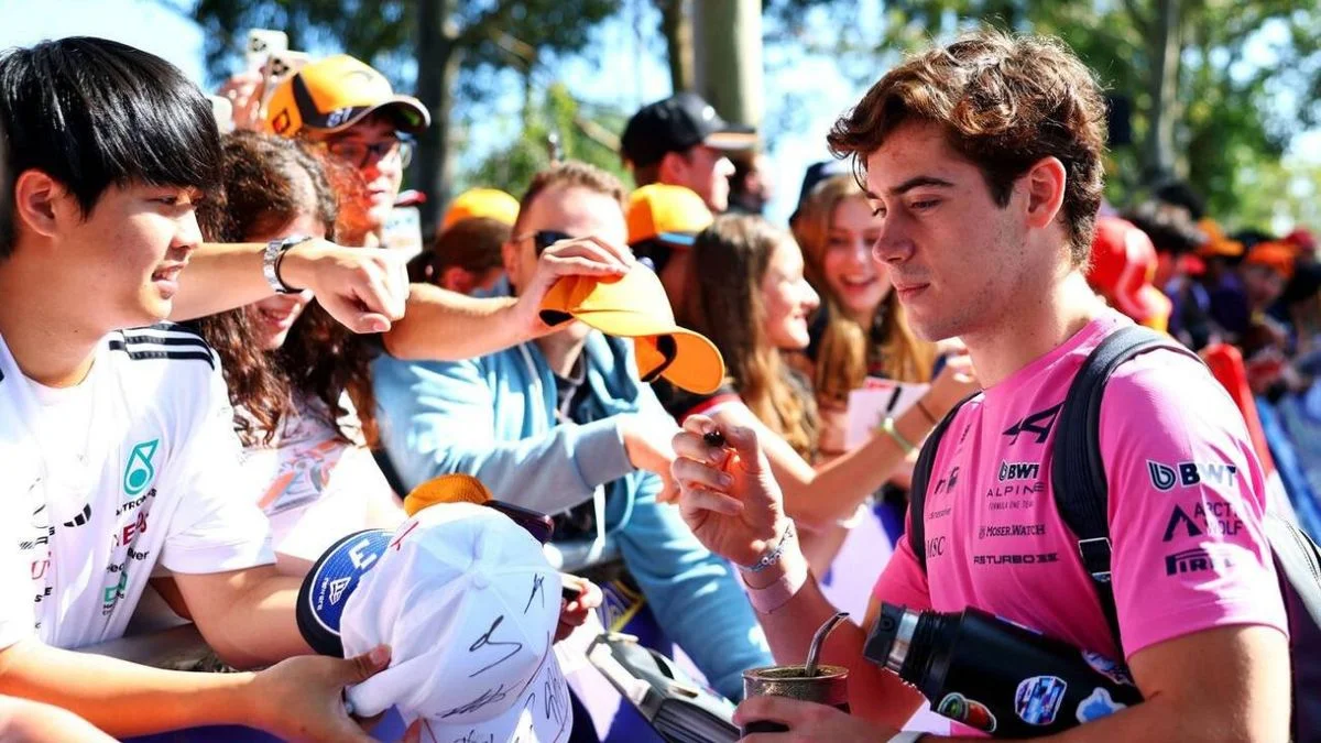 El emotivo mensaje de Colapinto al llegar a Japón y la noticia que recibió de Alpine: "Siempre soñé con esto"