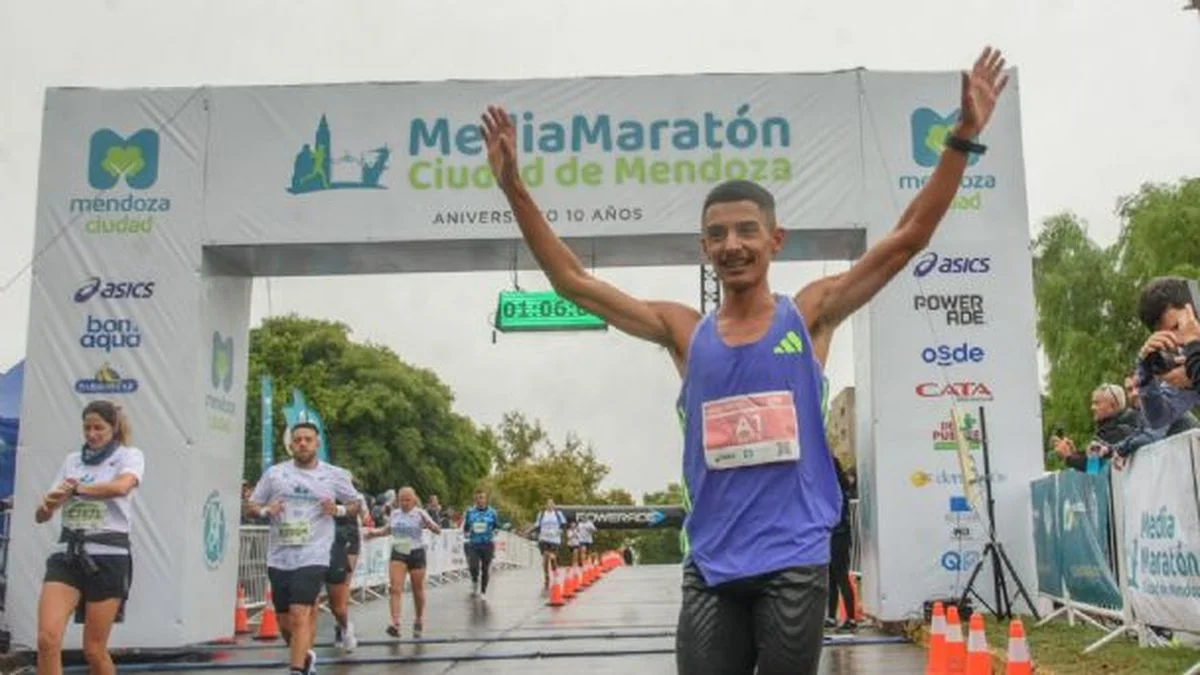 La Media Maratón de Mendoza vibró con su décima edición