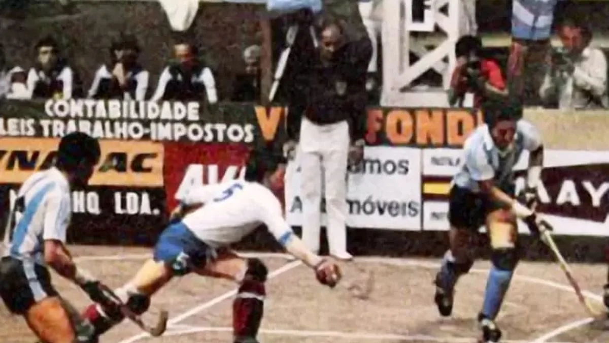 Hockey sobre patines: el crudo relato de un mendocino presente en el único Argentina-Inglaterra de 1982