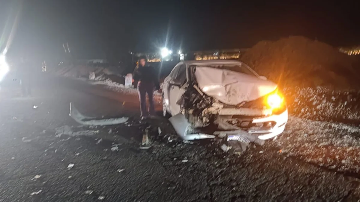 Luján de Cuyo: fuerte choque frontal dejó varios heridos en la ruta 7