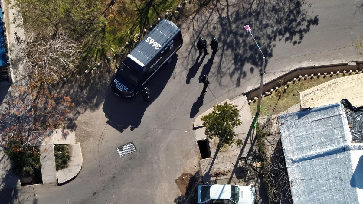Oeste de Godoy Cruz: desarticularon una banda narco vinculada a La Yaqui, que quedó otra vez detenida