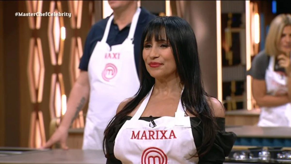 El primer delantal negro de Masterchef Celebrity fue para Marixa Balli