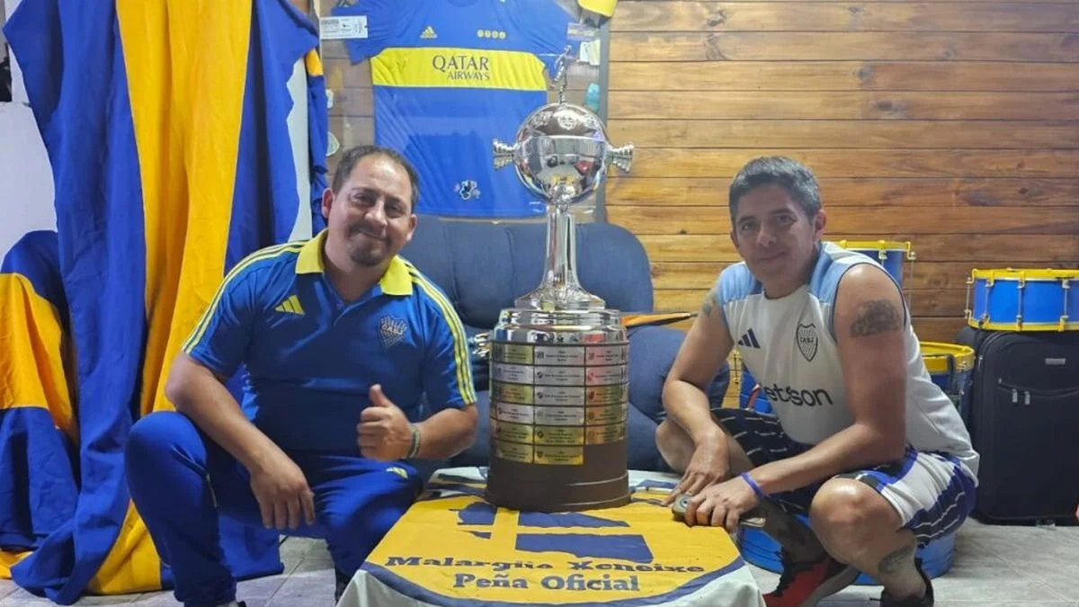Hinchas de Boca podrán sacarse una foto con la réplica de la Copa Libertadores