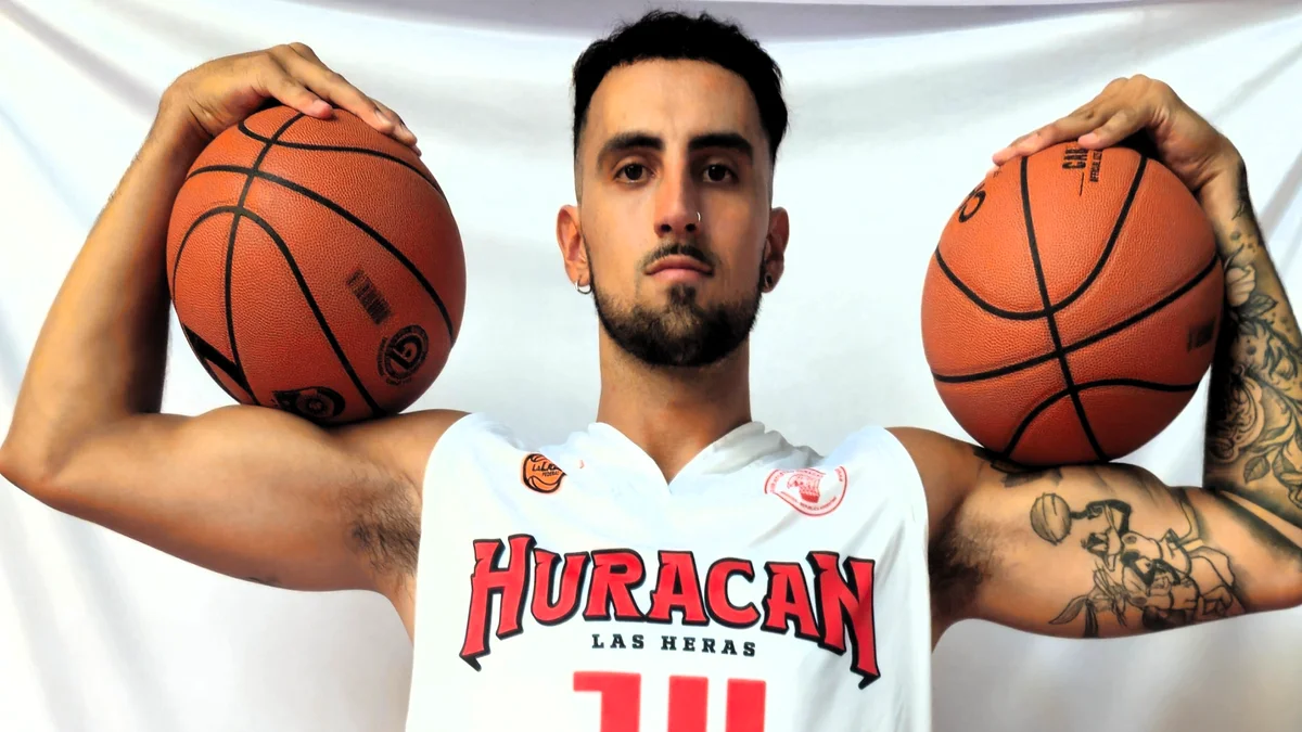 Lucas Núñez, figura de Huracán Las Heras básquet: "Tenemos mucha confianza en revertir la serie"
