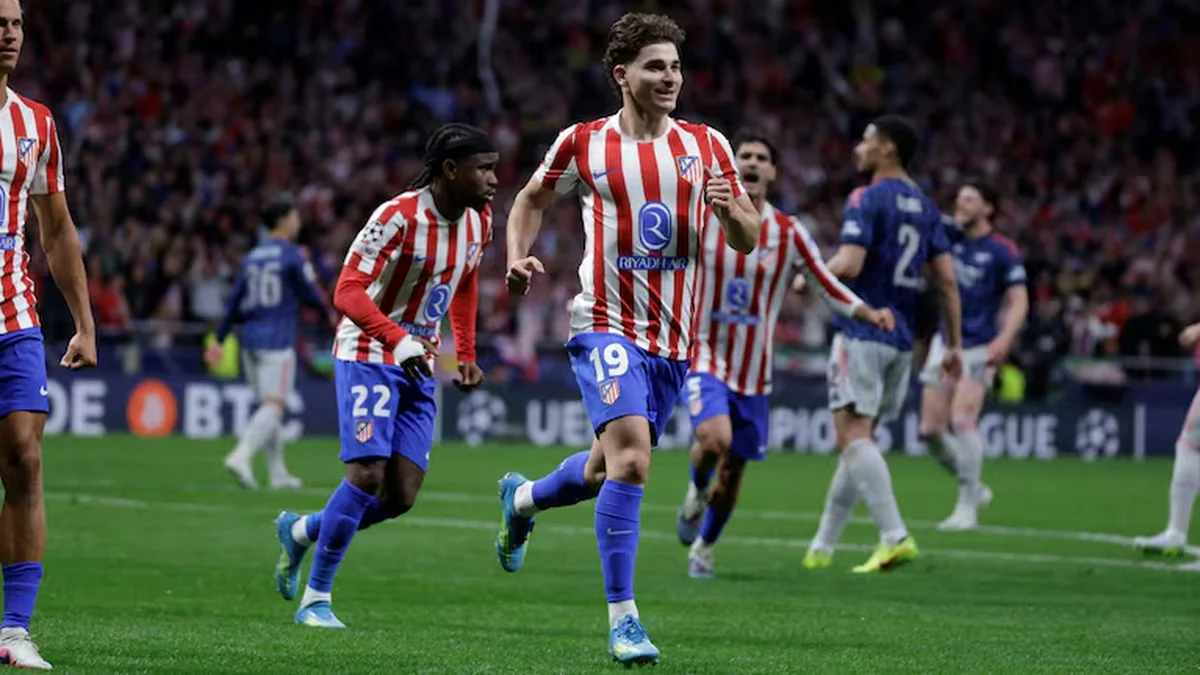 Gol y preocupación: Julián Álvarez marcó ante Arsenal por Champions League y se retiró lesionado