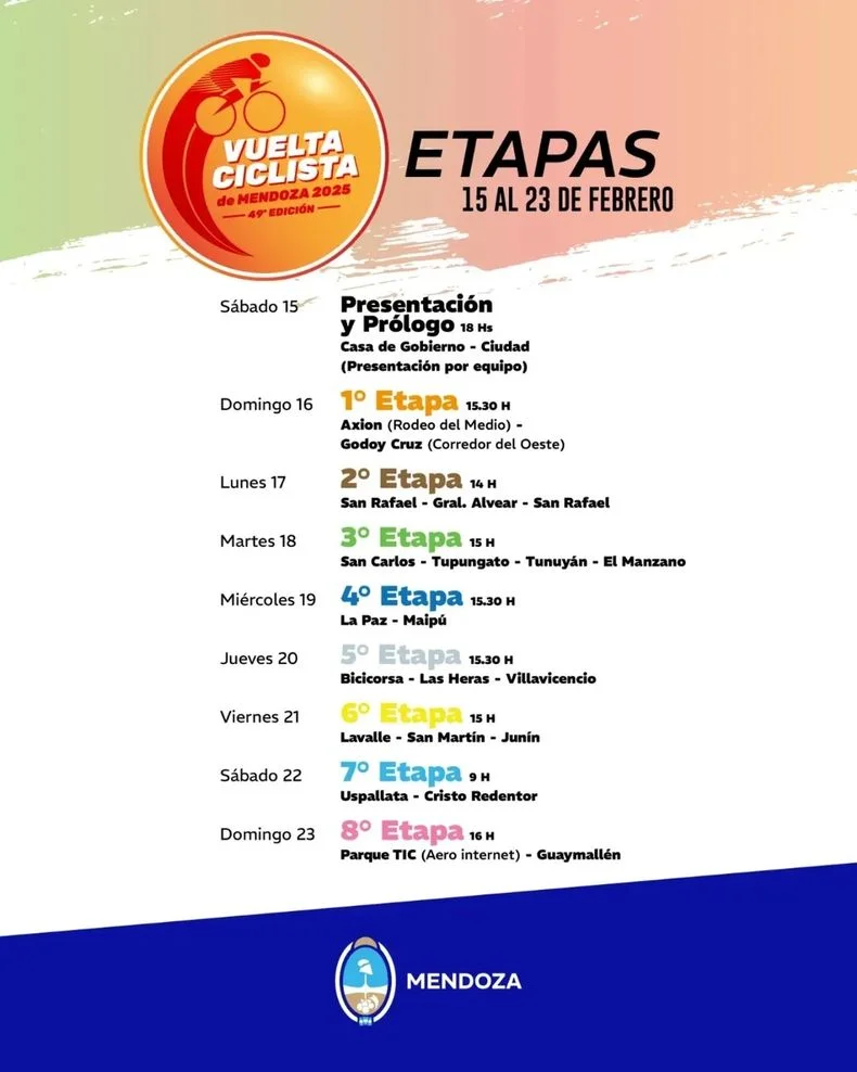 Calendario oficial