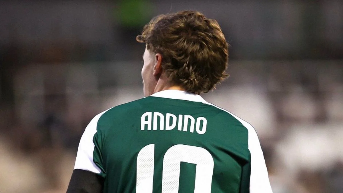 Santino Andino marcó su primer gol en el Panathinaikos
