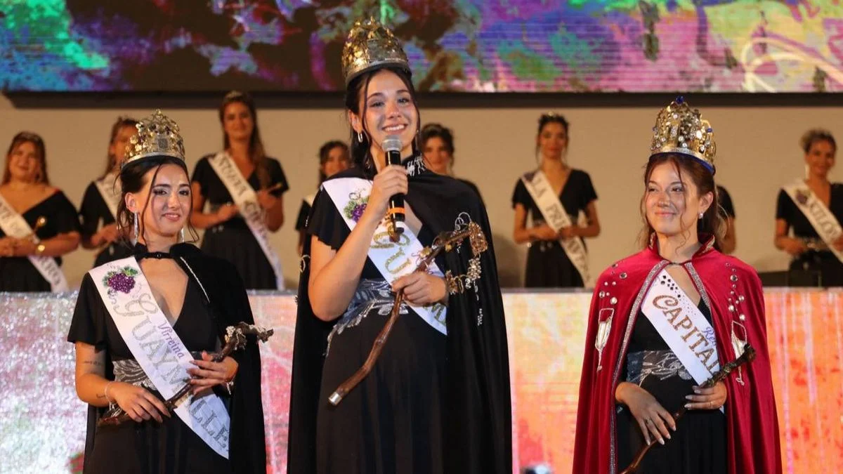 De Dorrego y futura bioquímica: Guaymallén tiene nueva reina tras una noche cargada de tradiciones