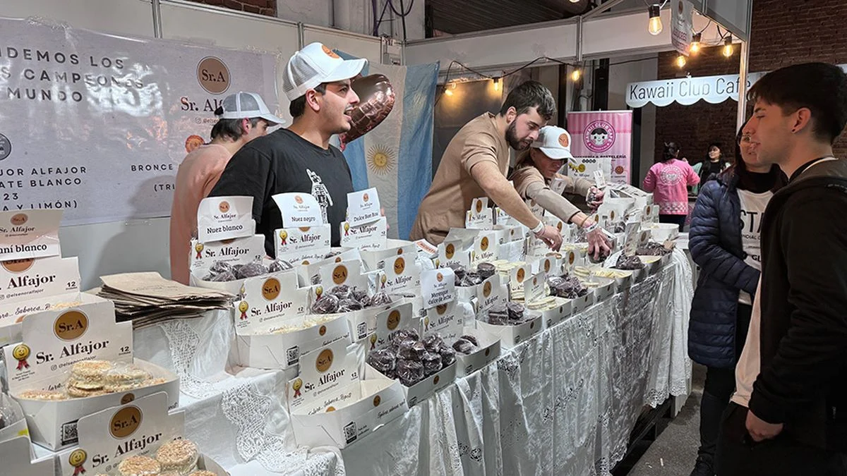 Este viernes llega la Feria Argentina del Alfajor a Ciudad