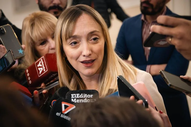 Anabel Fernández Sagasti, senadora nacional kirchnerista. 