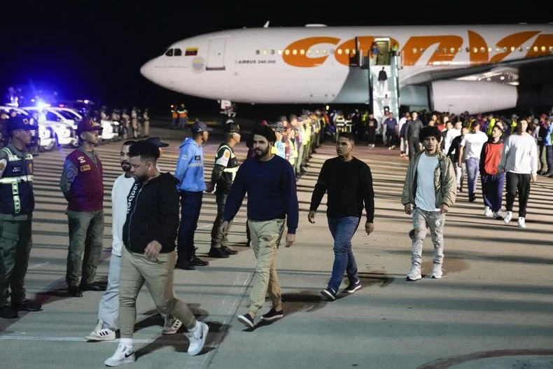 Llegó a Venezuela un nuevo vuelo de migrantes deportados desde Estados Unidos