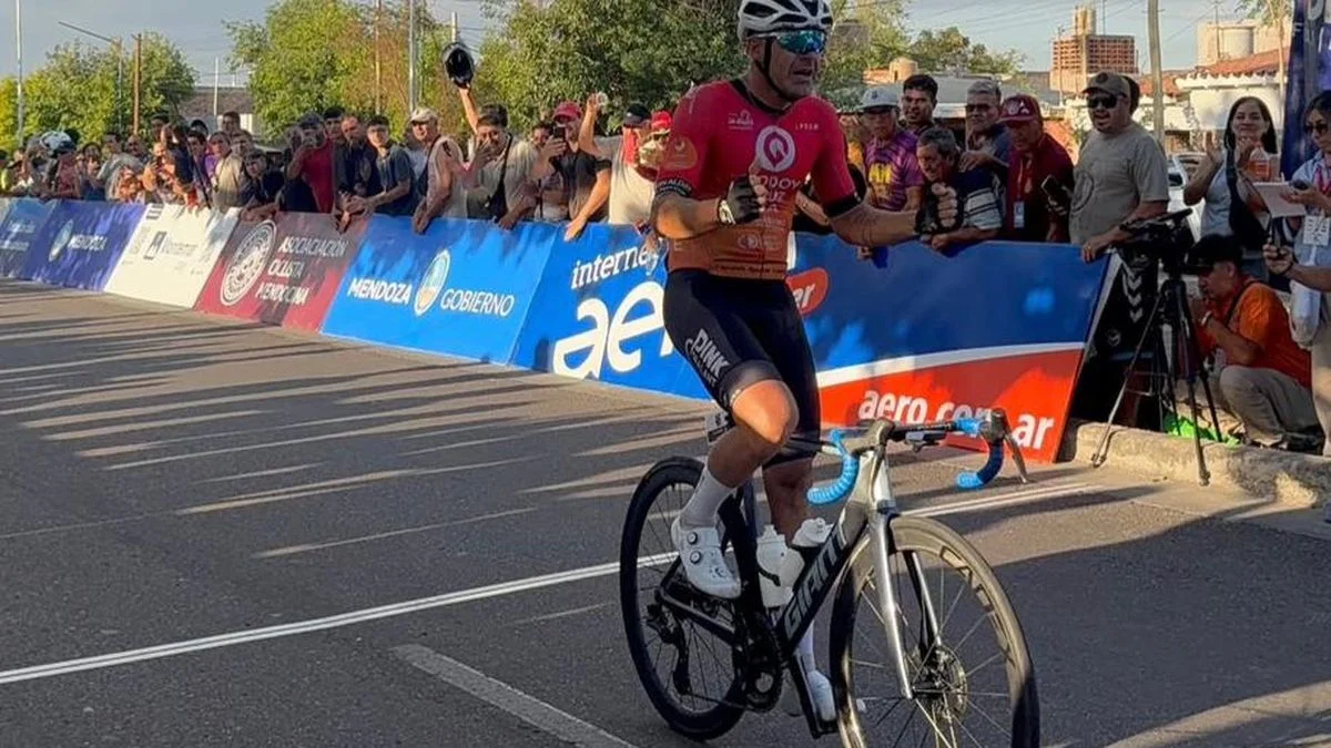 Vuelta de Mendoza: Broggi conquistó la sexta etapa y Moyano mantiene el liderazgo en la general