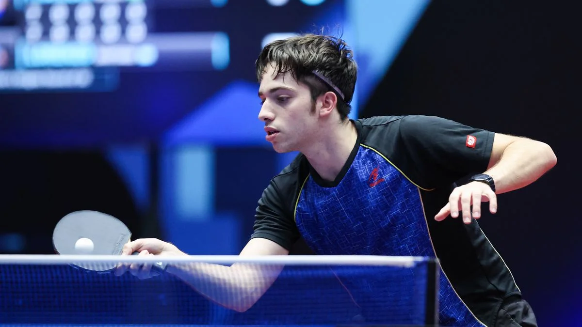 Tenis de mesa: Santiago Lorenzo debutó con derrota en el WTT Star Contender