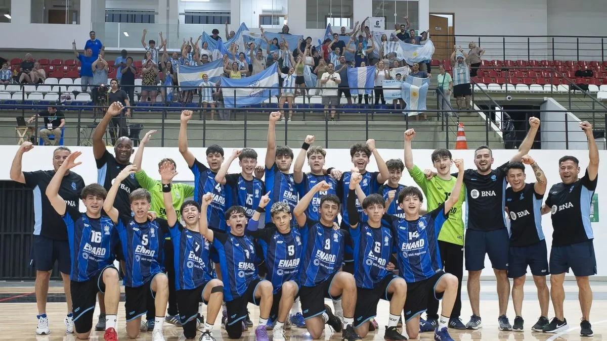 Balonmano: con fuerte presencia mendocina, las selecciones argentinas de menores se lucieron en el Sur-Centro