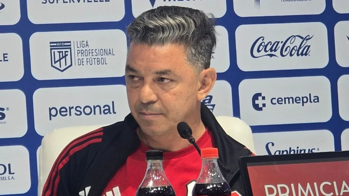 Muñeco acorralado: así fue la tensa discusión entre Gallardo y un periodista tras el empate de River