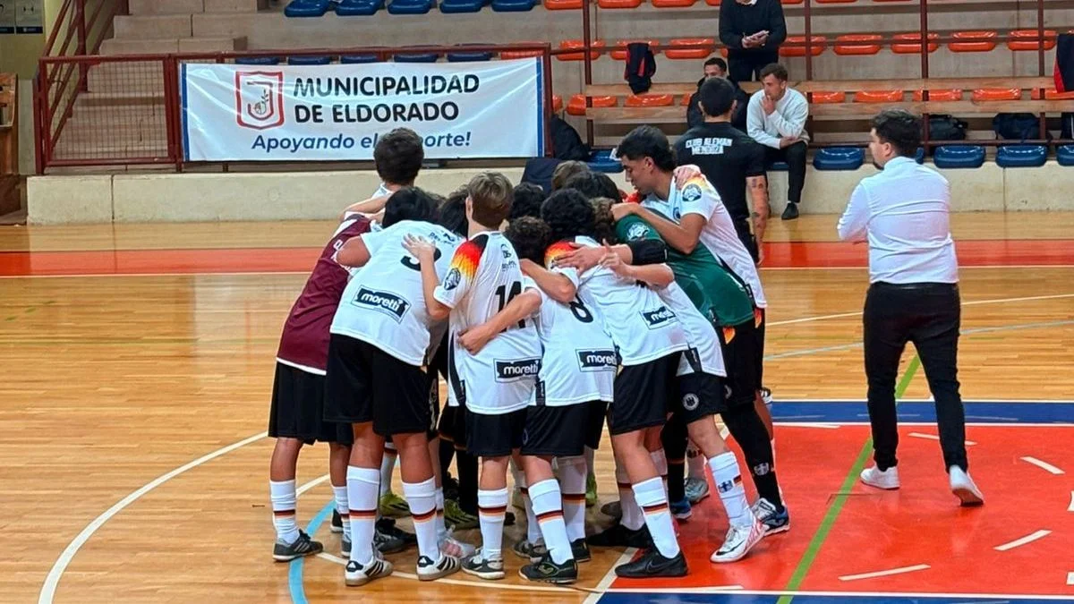 Fútbol de salón: tres mendocinos pusieron primera en el Nacional C-15 masculino
