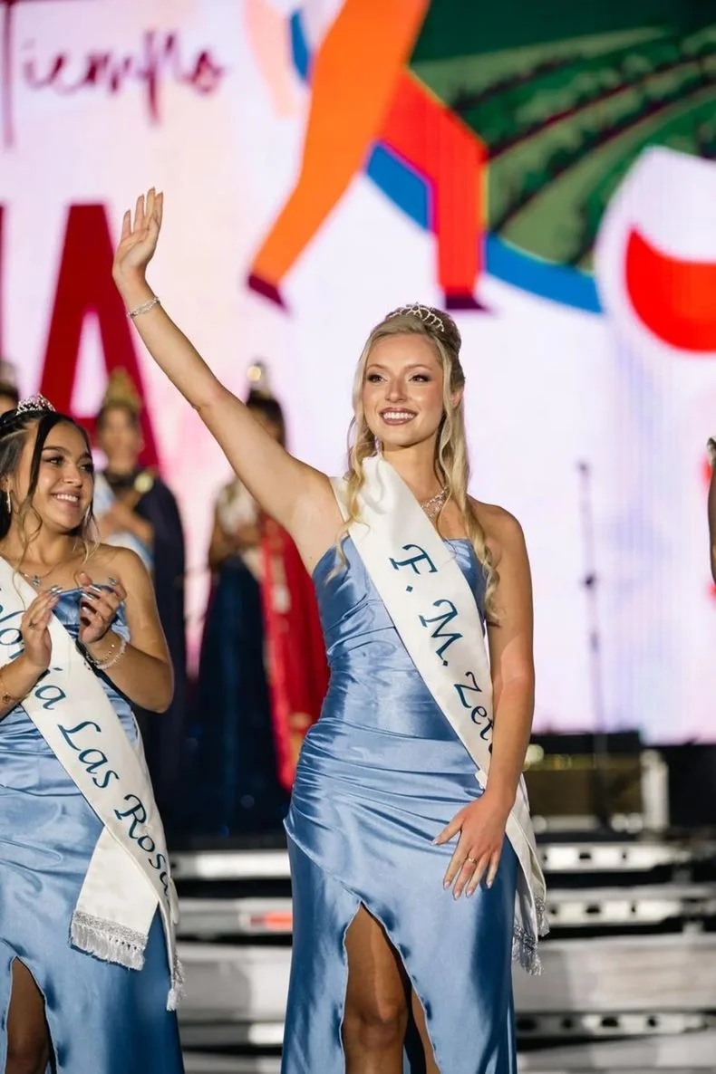  Agustina Giacomelli, reina de Tunuyán