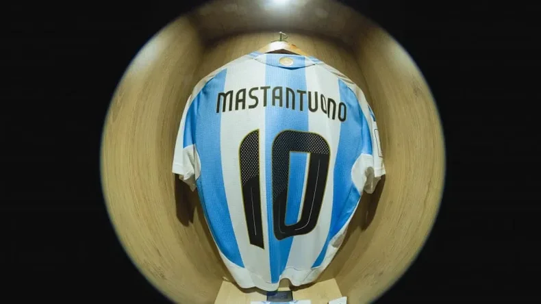 Franco Mastantuono el nuevo 10 de la Selecci&oacute;n Argentina.