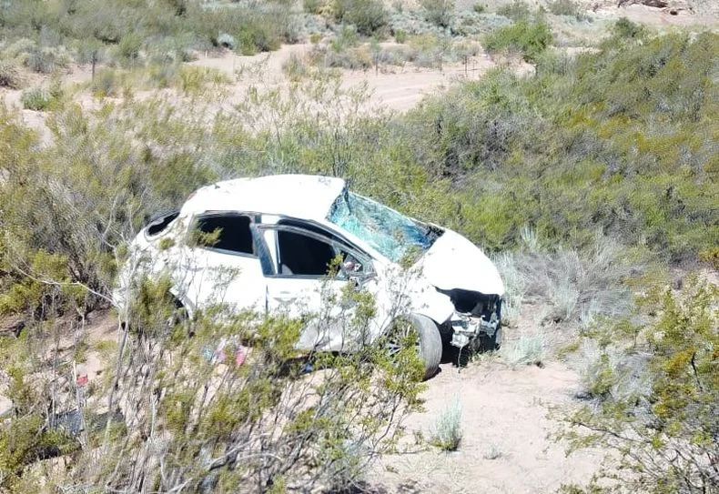 El impactante accidente en plana Ruta 7.
