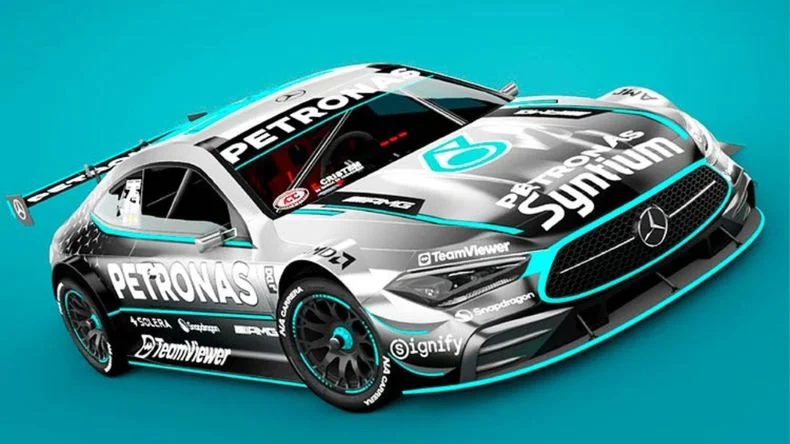El diseño que tendría el Mercedes de Turismo Carretera.