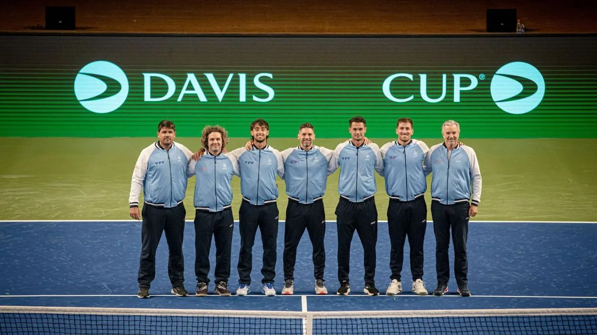 Copa Davis: Argentina confirmó equipo para el debut ante Corea del Sur con una sorpresa de último momento