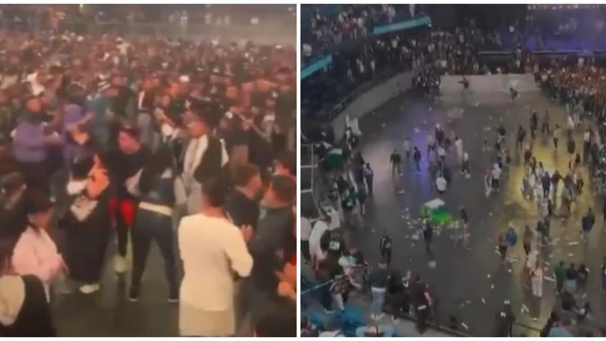 Batalla campal en un recital de Damas Gratis en Colombia terminó con un muerto y el show cancelado