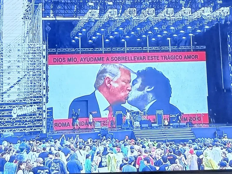 La imagen de Milei y Trump que se volvi&oacute; viral