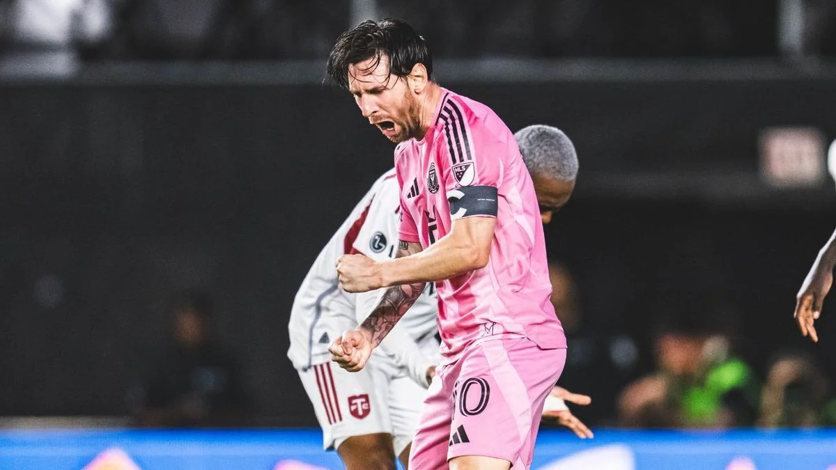 Con un golazo, Lionel Messi salvó el invicto de Inter Miami: empató ante Toronto y es escolta en el Este