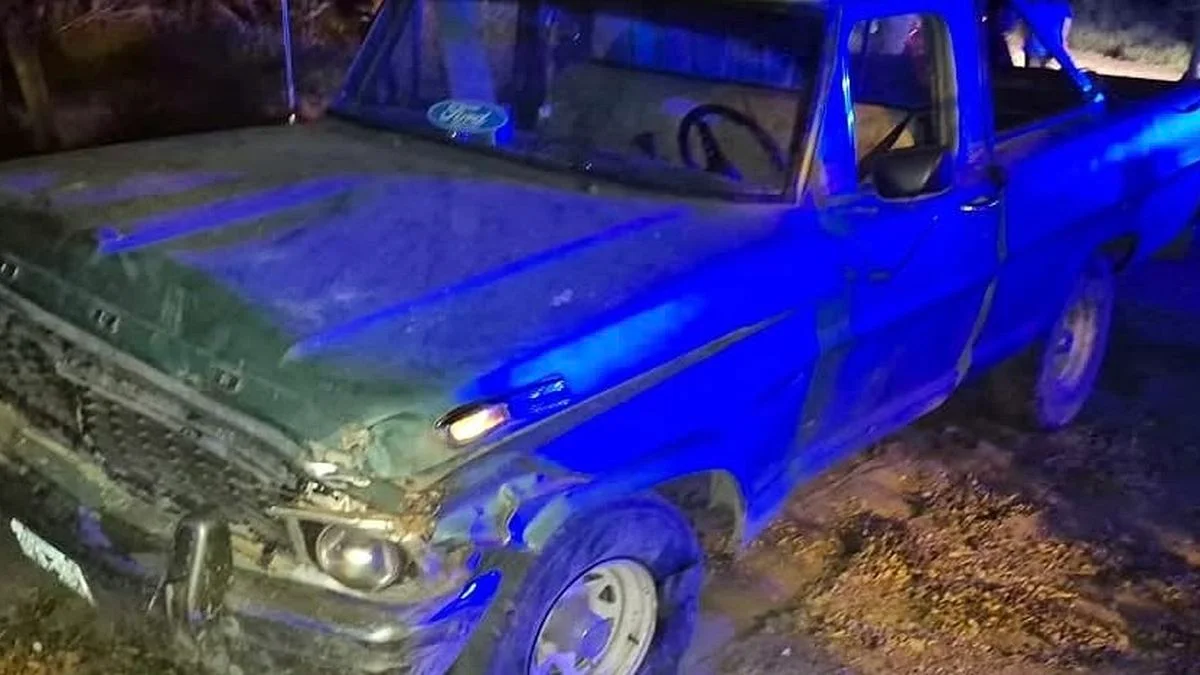Conductor ebrio volcó su camioneta en Villa Atuel: el test le dio 2,35 gramos de alcohol