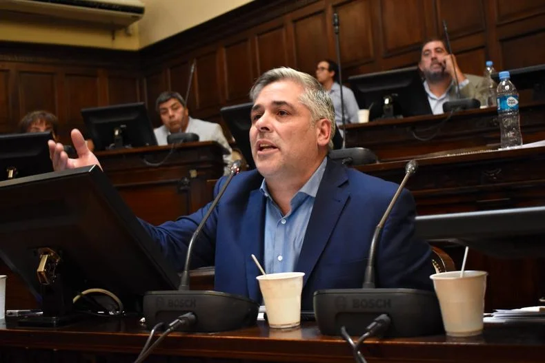 Germ&aacute;n G&oacute;mez, diputado del PJ.&nbsp;