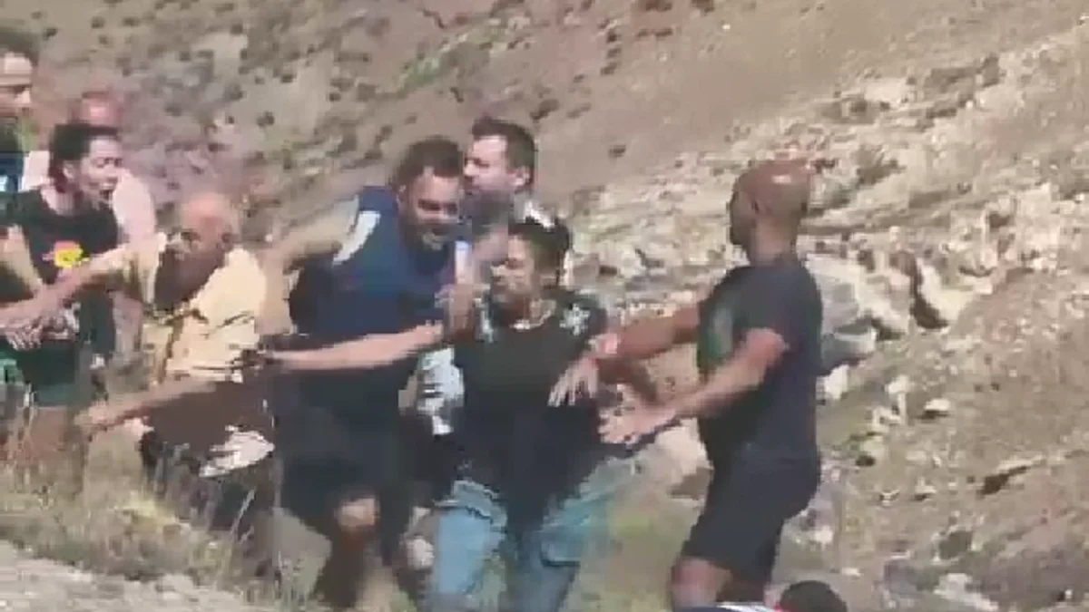 Violencia en alta montaña tras 36 horas del Paso cerrado: hubo grandes demoras y hasta una trompadera