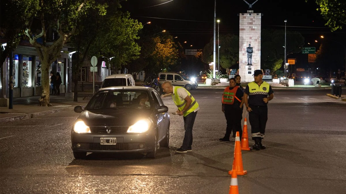 General Alvear: pese al refuerzo de controles, volvieron a detener a un conductor ebrio