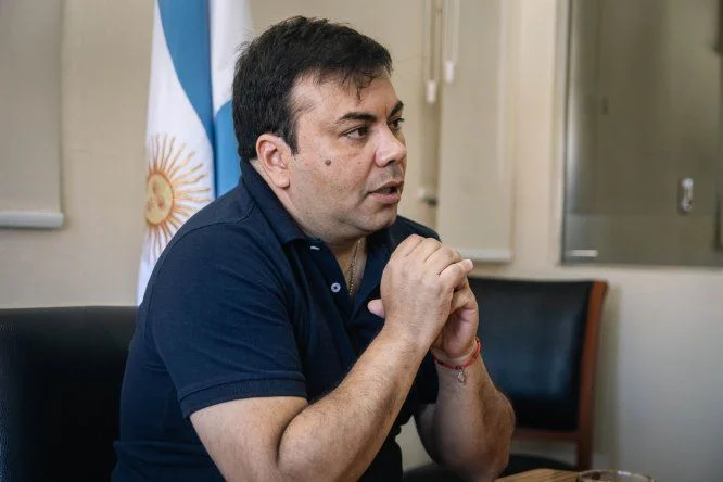 El intendente de Las Heras, Francisco Lo Presti.&nbsp;