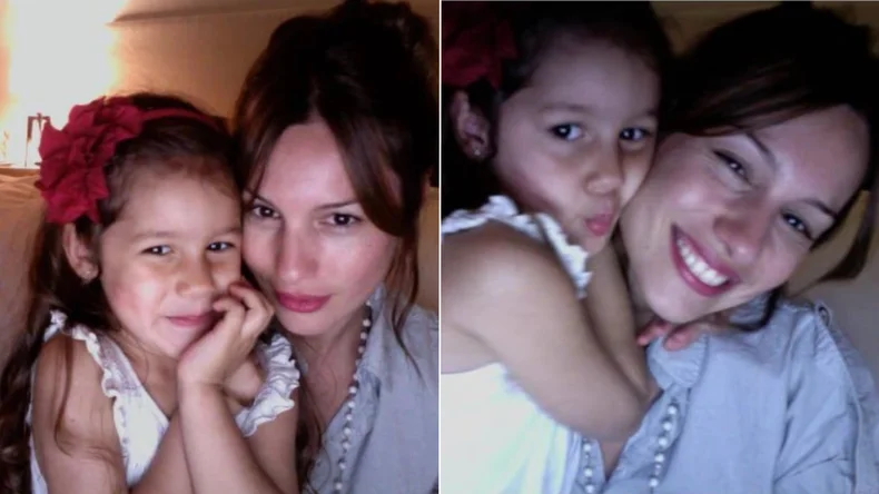 Pampita comparti&oacute; im&aacute;genes in&eacute;ditas junto a su peque&ntilde;a.