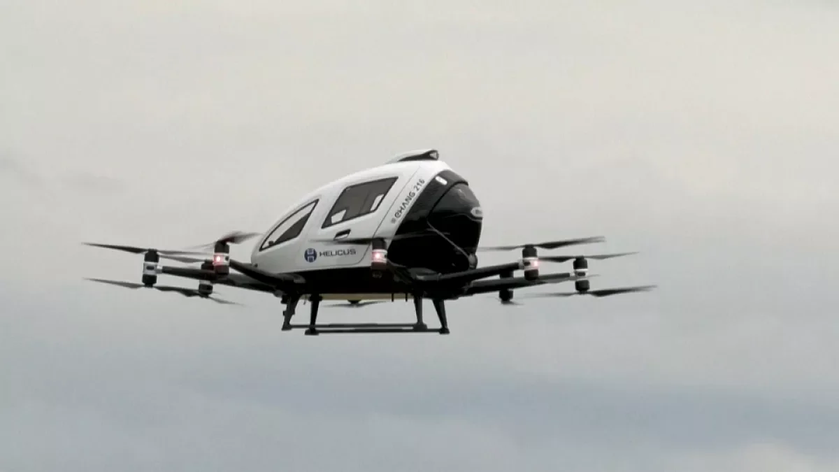 Debuta en China el primer dron de rescate médico