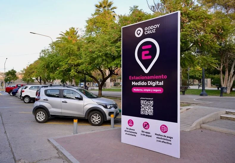 Se implementar&aacute; el estacionamiento medido digital en Godoy Cruz