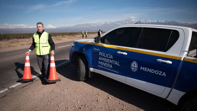 Polic&iacute;a Minera en acci&oacute;n.
