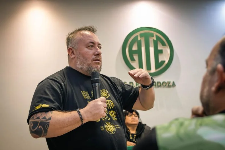 Roberto Macho, titular de ATE. 
