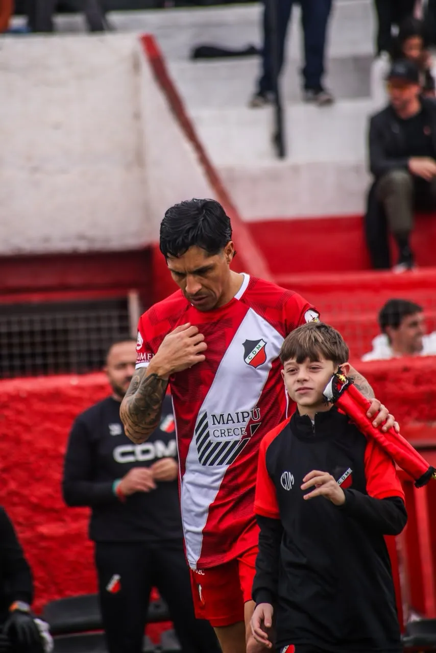 Enzo Pérez tras su debut en Maipú: "Lo estoy disfrutando"