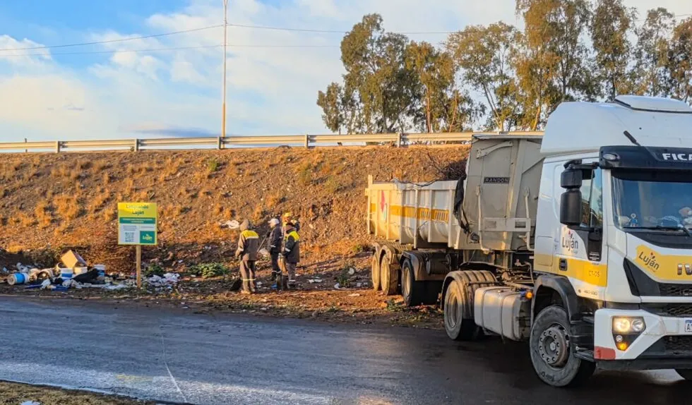 Municipalidad de Luja De Cuyo recogió los residuos dejados por el vecino
