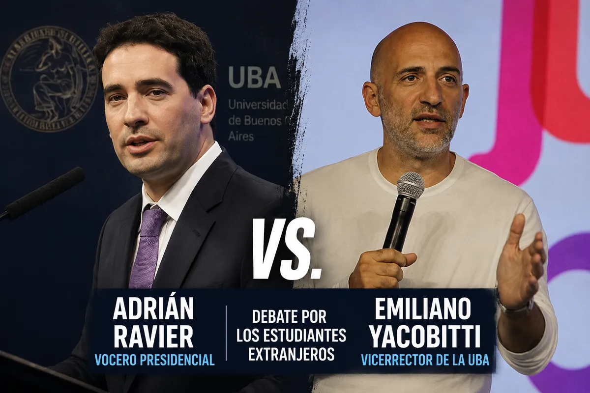 Ravier vs. Yacobitti: debate por estudiantes extranjeros