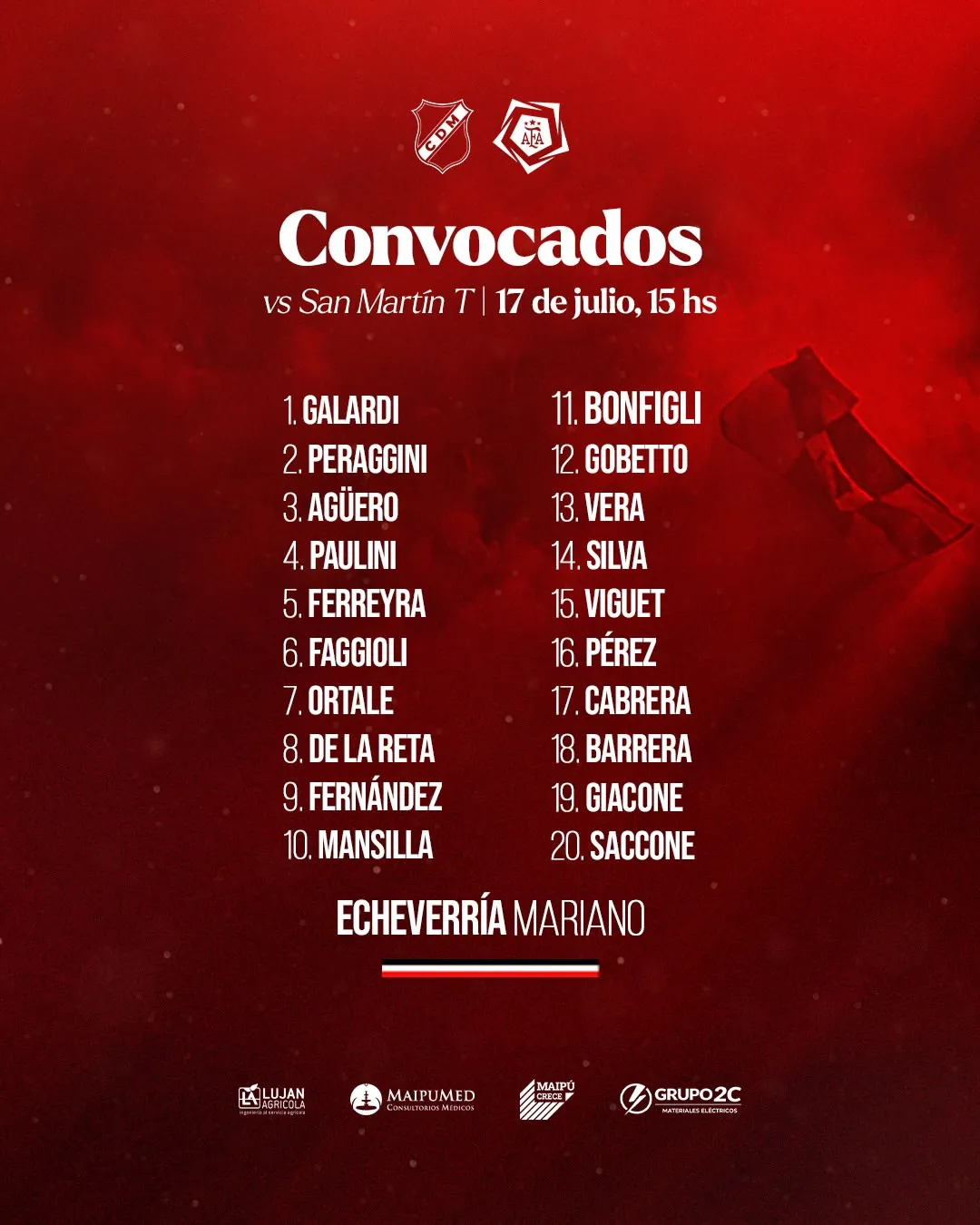 convocados