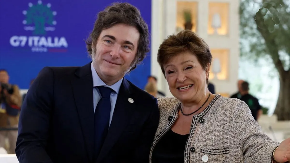El FMI llega a la Argentina: la agenda de Georgieva con Milei y la meta fiscal incumplida