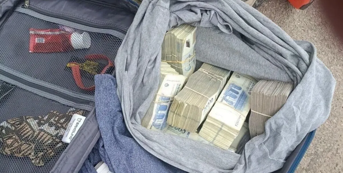 Mendocino de 45 años fue detenido en La Pampa por llevarse una mochila con dinero