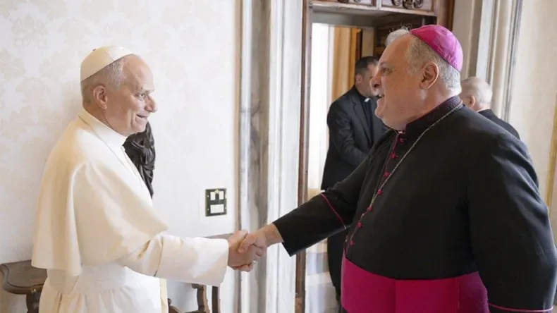 León XIV recibió al mendocino Marcelo Colombo en el Vaticano: de qué hablaron