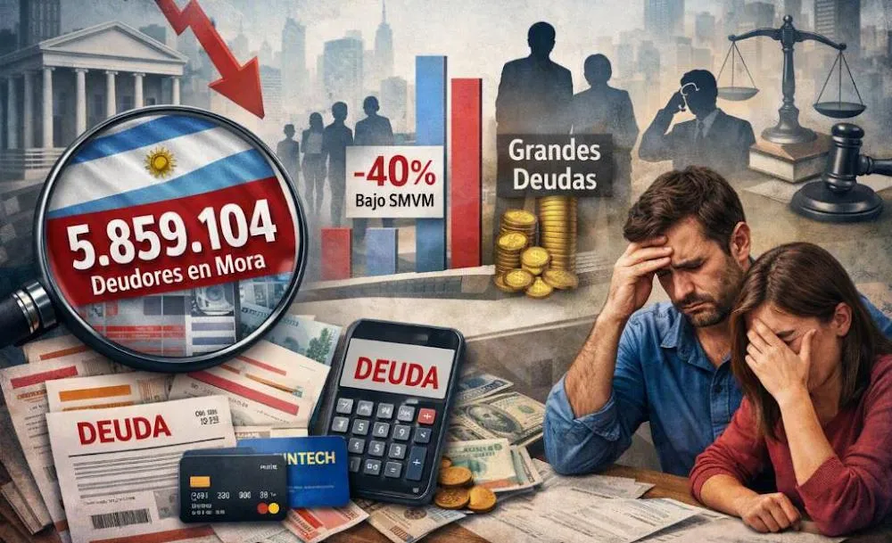Endeu­damiento en Argentina: ¿qué pasa si no puedo pagar?